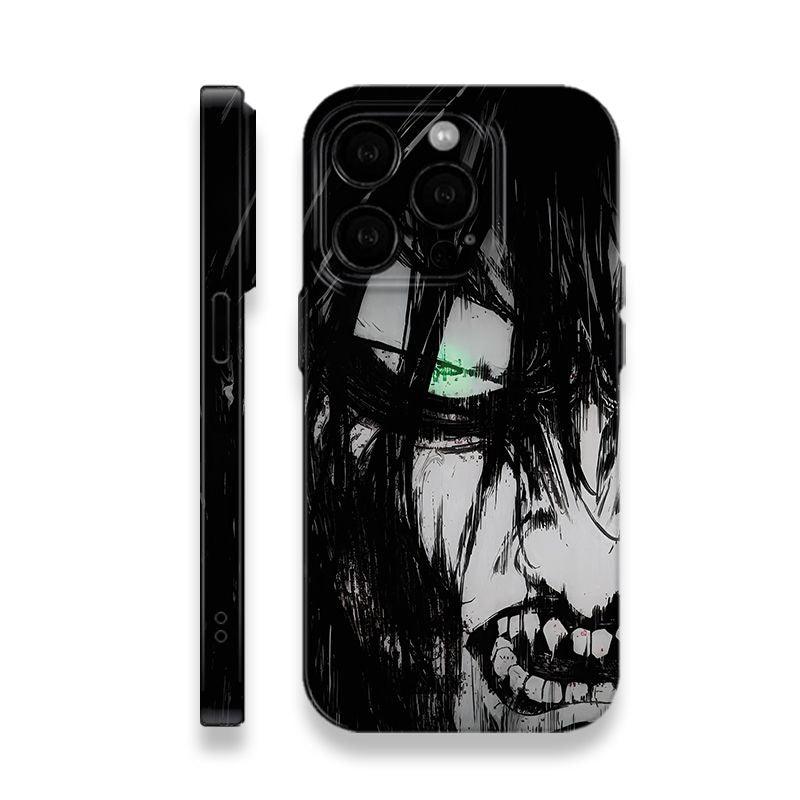 Abstract Simple Design Attack on Titan Anime Case iPhone - HelloAnimeCases