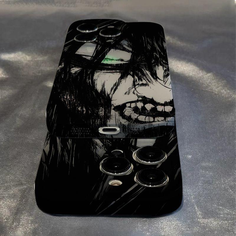 Abstract Simple Design Attack on Titan Anime Case iPhone - HelloAnimeCases