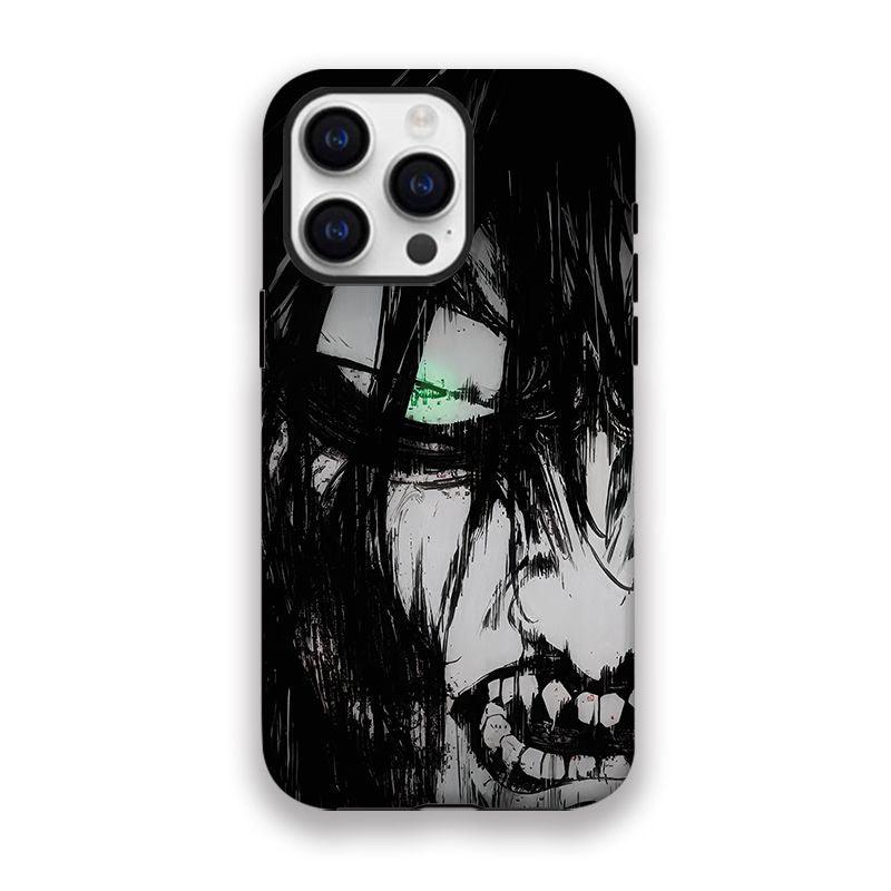 Abstract Simple Design Attack on Titan Anime Case iPhone - HelloAnimeCases