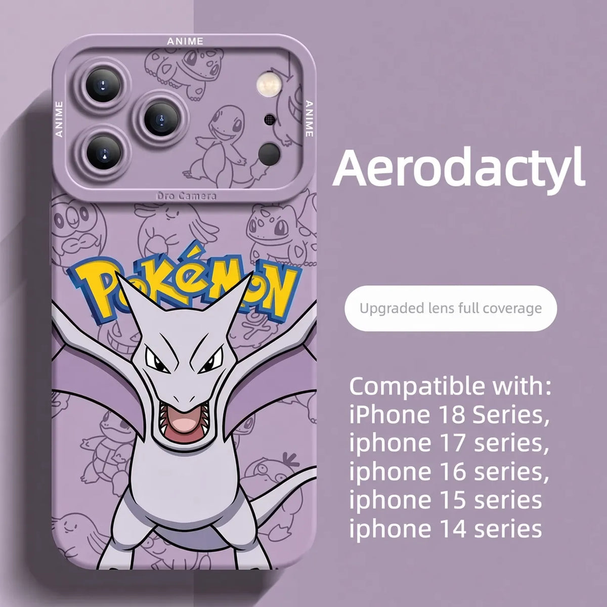 Pokemon iPhone 18 Anime Phone Case
