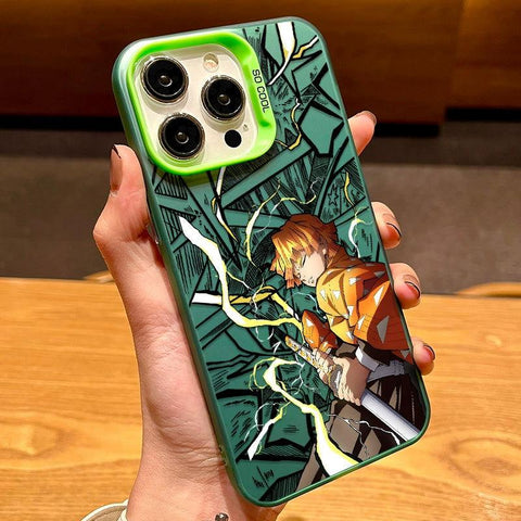 Agatsuma Zenitsu Matte Phone Case - HelloAnimeCases