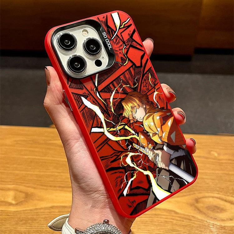 Custodia protettiva in silicone a tema manga - cover per telefono dal design unico di moda Anime (per iPhone 16 Pro Max,L'Ordre_Sakamoto_Days