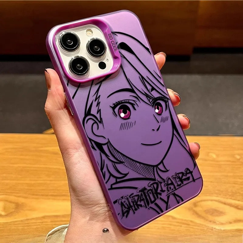 Funda de anime Dandadan para iPhone