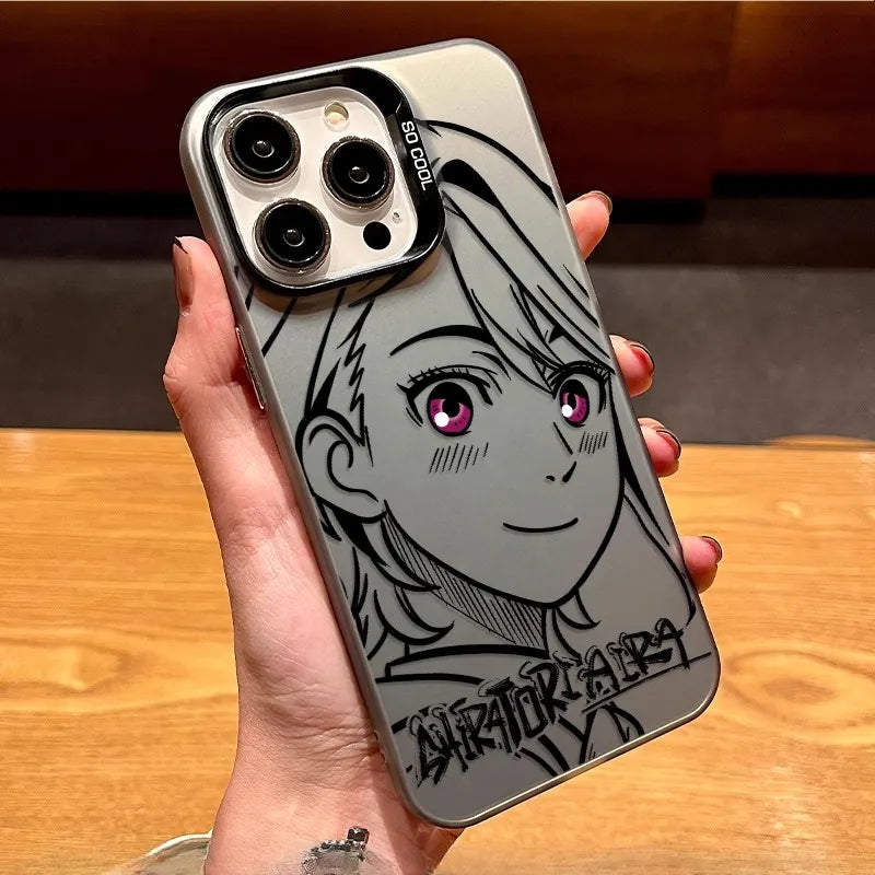 Funda de anime Dandadan para iPhone