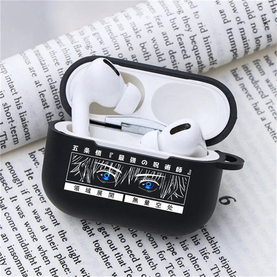 Anime Jujutsu Kaisen Earphone Case for Apple Airpods Cover