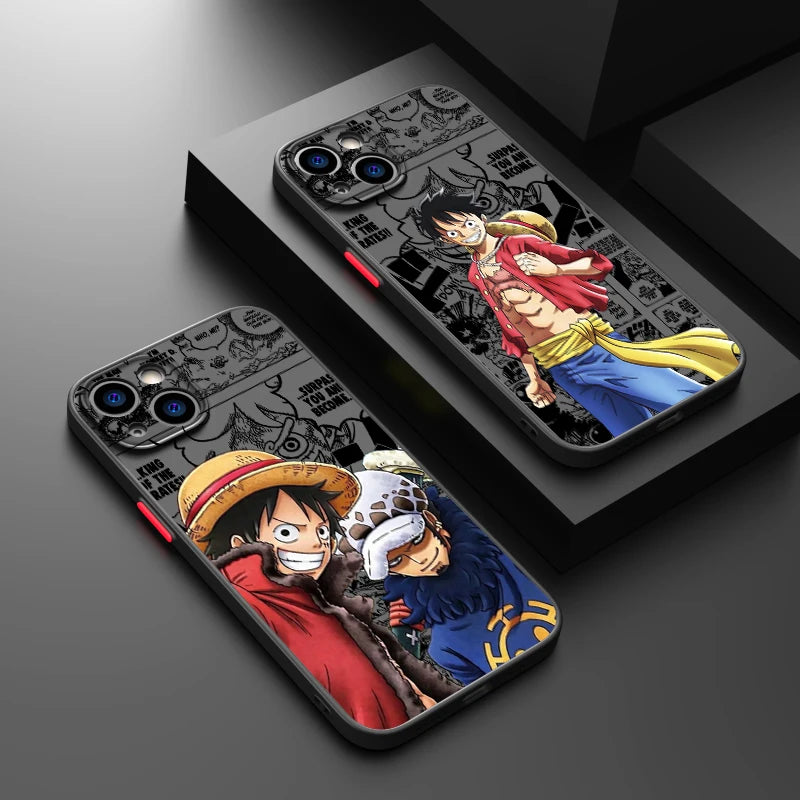 Anime One Pieces Luffy Phone Case For iPhone