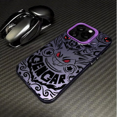 Anime Dickens Gengar Matte Phone Case For iPhone