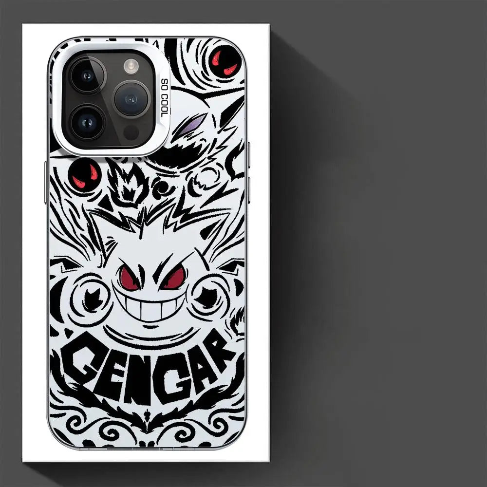 Anime Dickens Gengar Matte Phone Case For iPhone