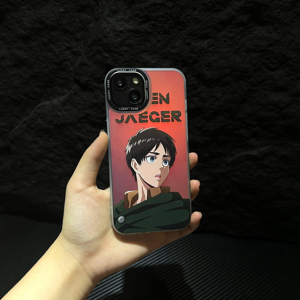 Anime Attack on Titan Eren Phone Case for iPhone - HelloAnimeCases