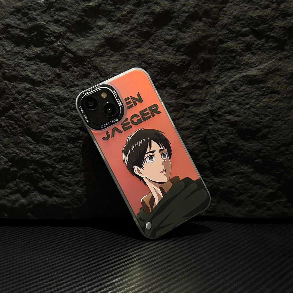 Anime Attack on Titan Eren Phone Case for iPhone - HelloAnimeCases