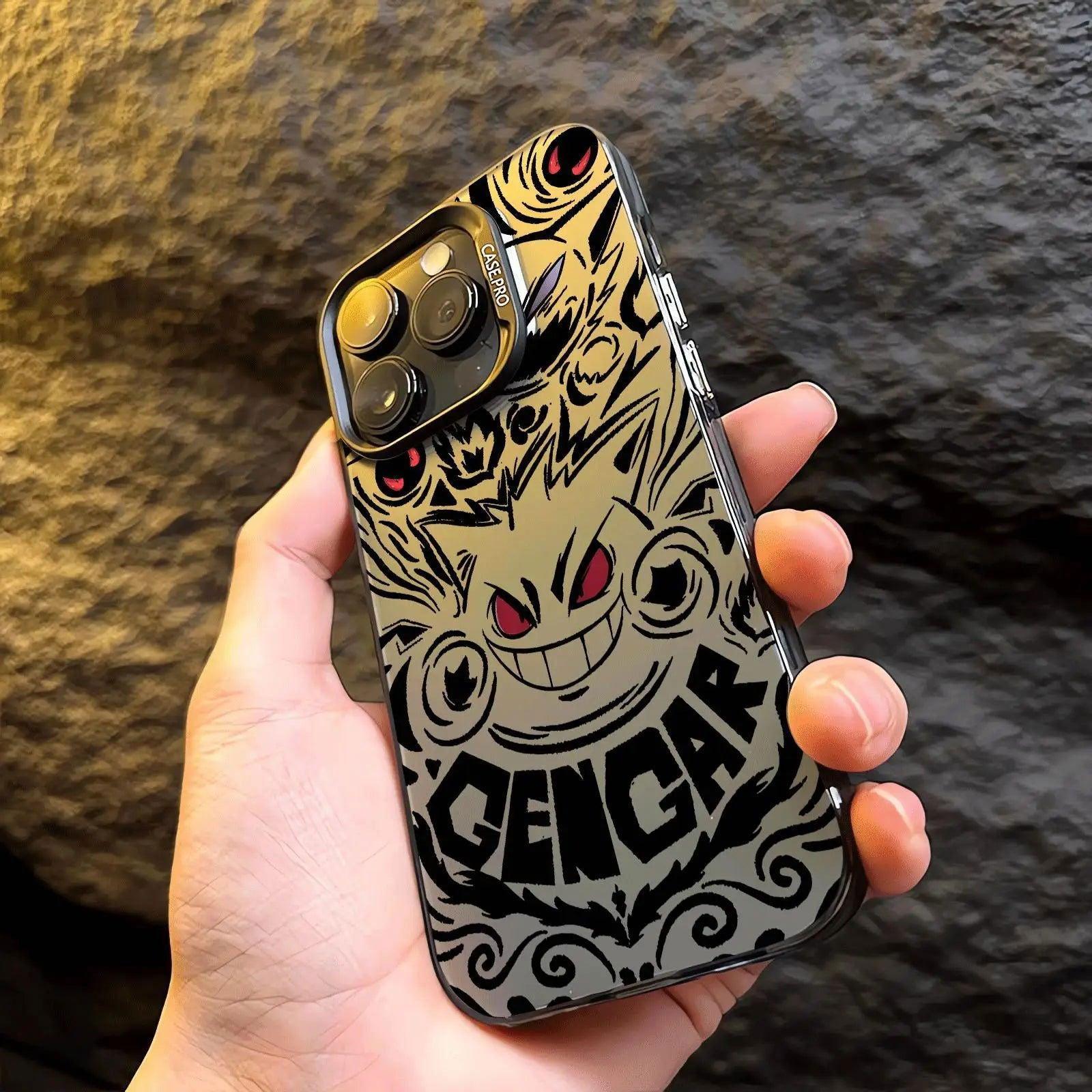 Anime Dickens Gengar Matte Phone Case iPhone - HelloAnimeCases