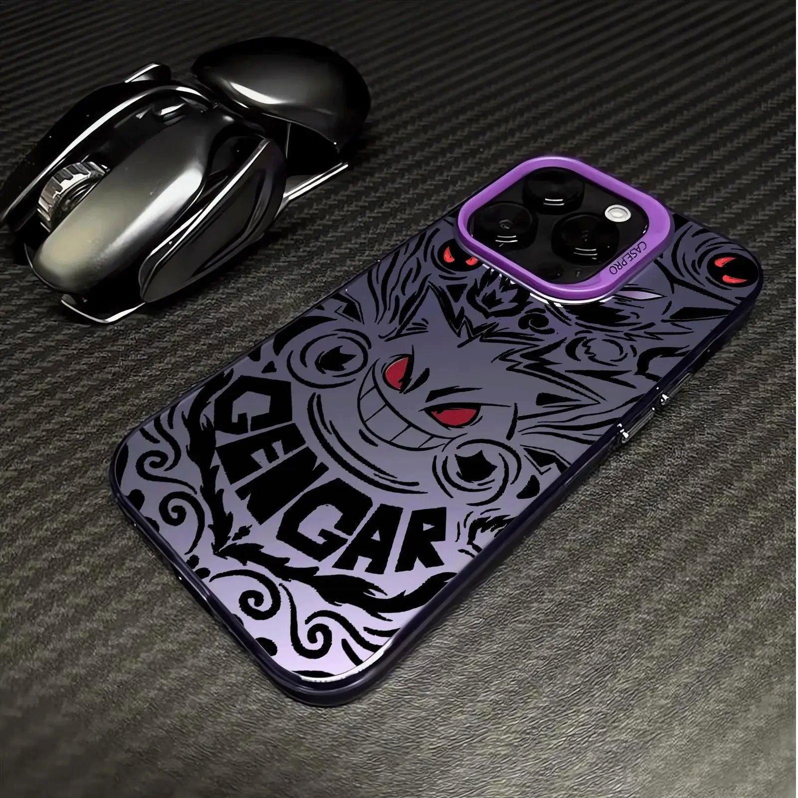 Anime Dickens Gengar Matte Phone Case iPhone - HelloAnimeCases