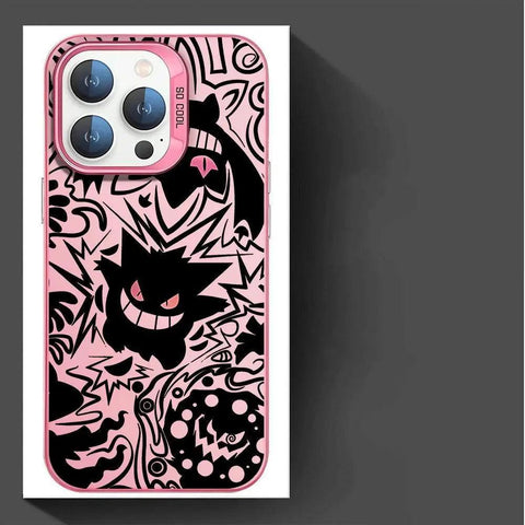 Anime Dickens Gengar Matte Phone Case iPhone - HelloAnimeCases