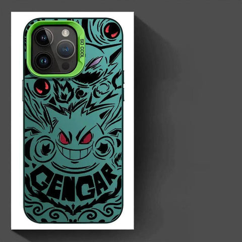 Anime Dickens Gengar Matte Phone Case iPhone - HelloAnimeCases