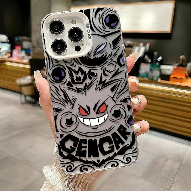 Anime Dickens Gengar Matte Phone Case iPhone - HelloAnimeCases