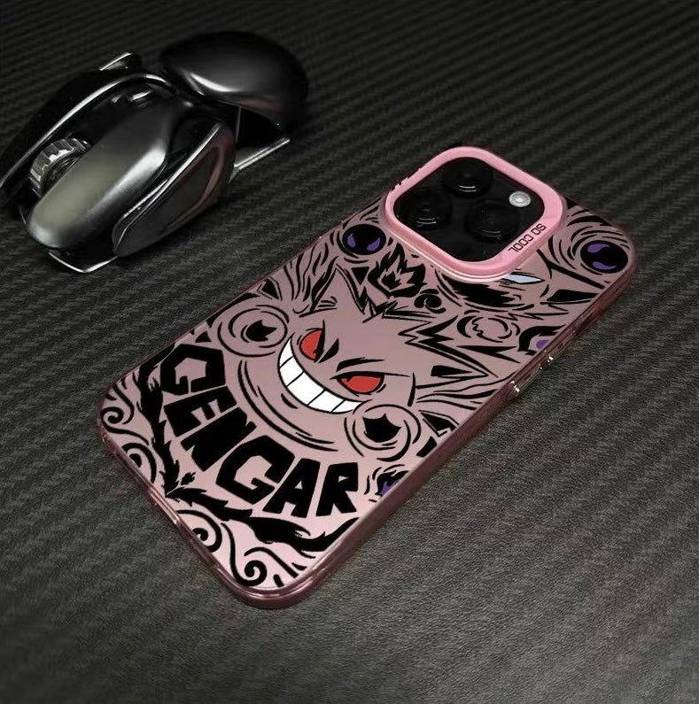 Anime Dickens Gengar Phone Case iPhone 16 Series Matte - HelloAnimeCases
