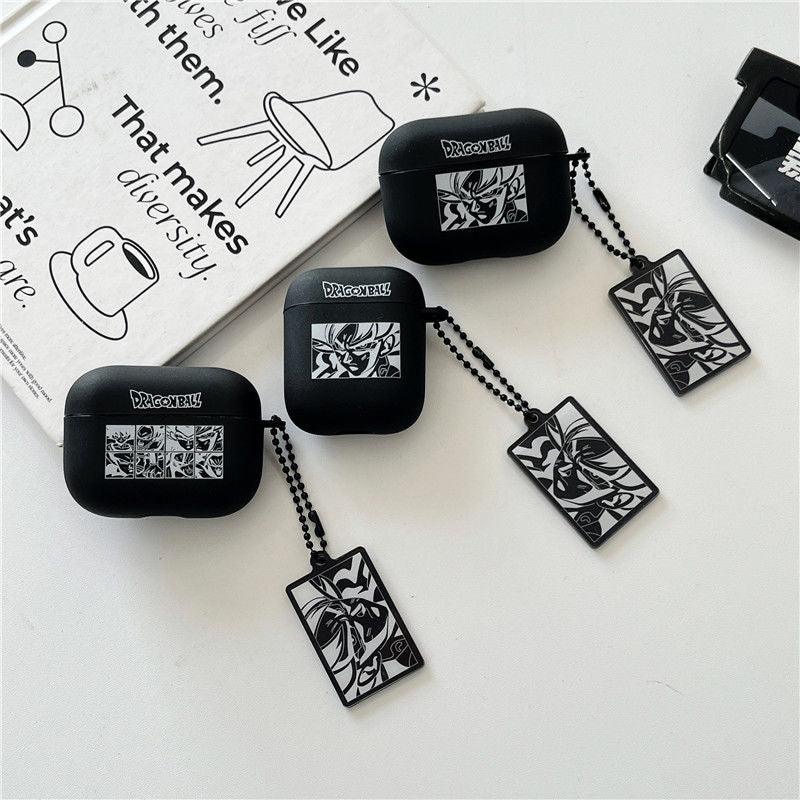 Anime Dragon Ball Z AirPods Case TPU AirPods Case with Keychain Lop - HelloAnimeCases