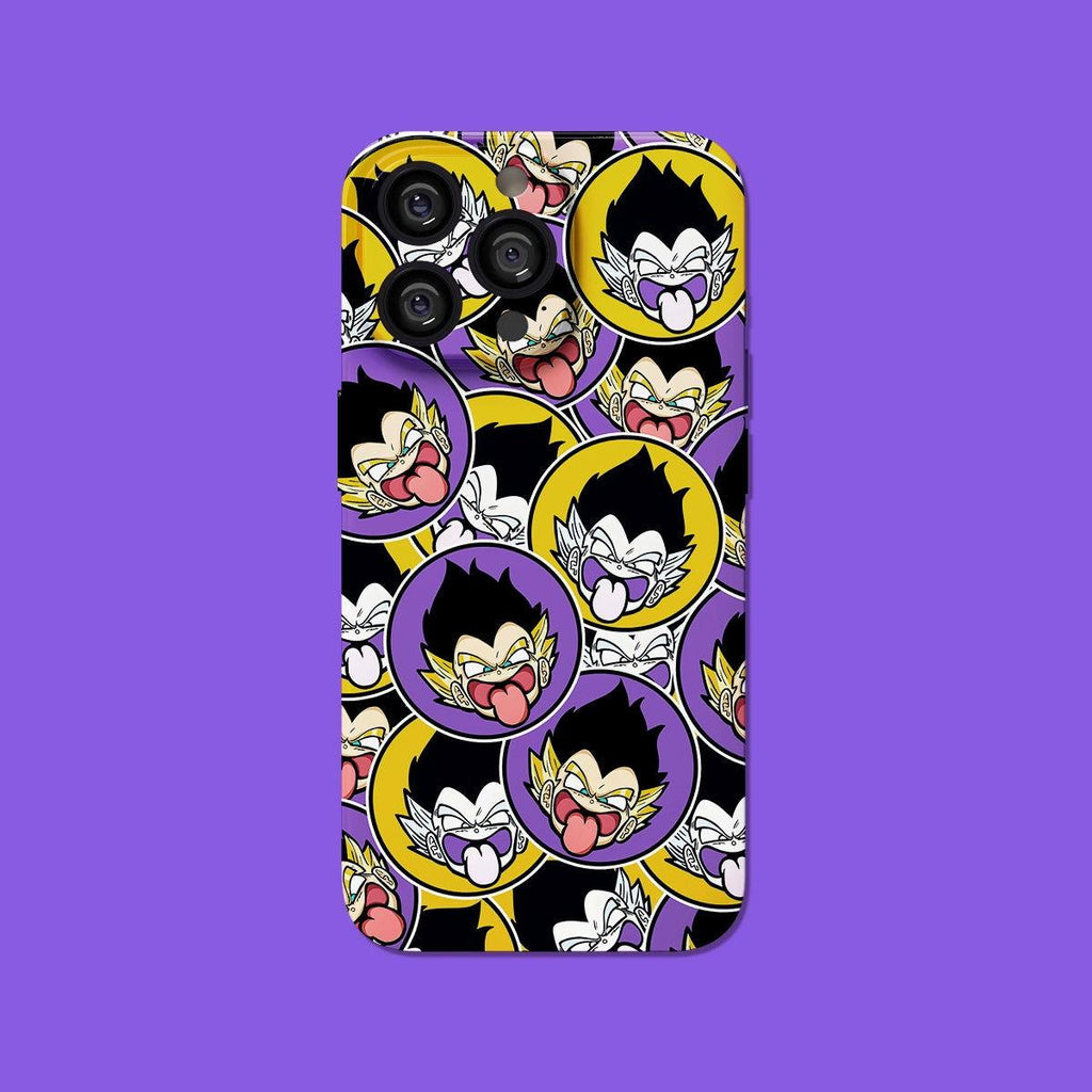Anime Dragon Ball Z Purple Phone Case iPhone - HelloAnimeCases