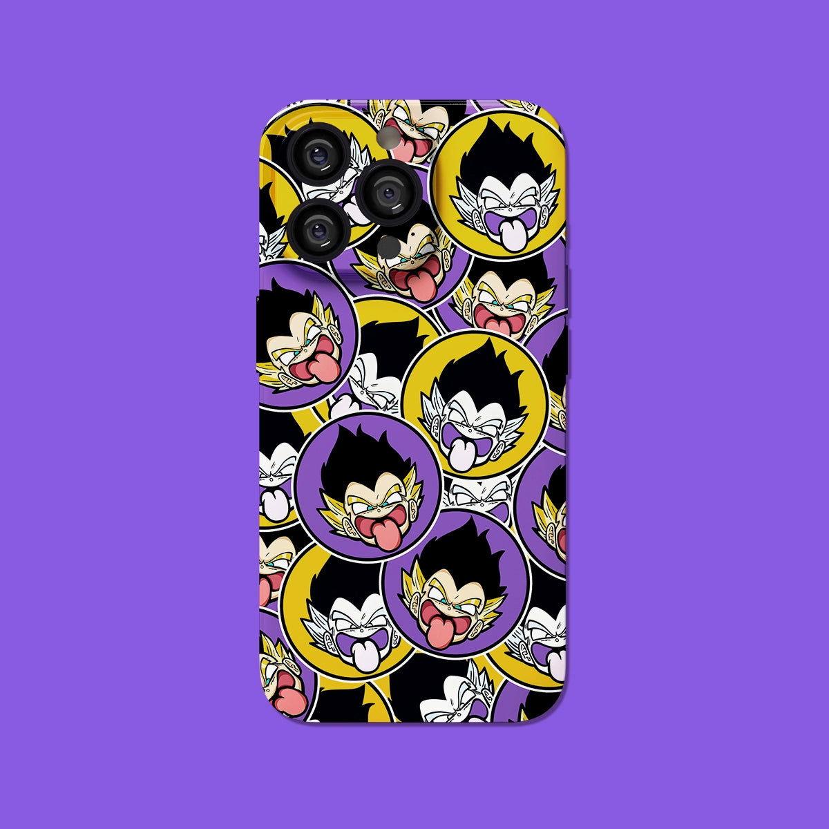 Anime Dragon Ball Z Purple Phone Case iPhone - HelloAnimeCases