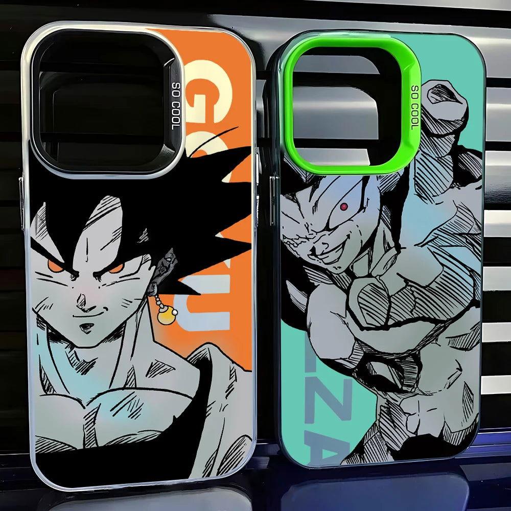 Anime Dragons Ball Z Goku Vegeta Phone Case iPhone - HelloAnimeCases