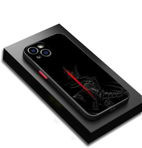 Anime Frosted Clear Phone Case for iPhone - HelloAnimeCases