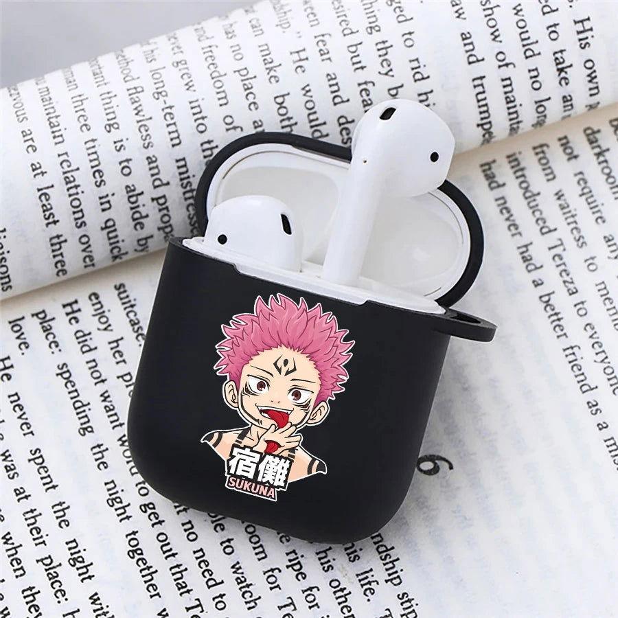 Anime Jujutsu Kaisen Airpods Case Earphone Cover - HelloAnimeCases