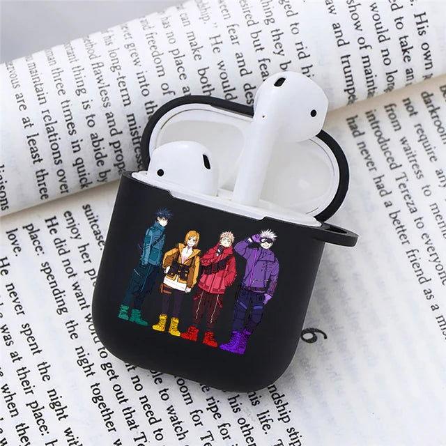 Anime Jujutsu Kaisen Airpods Case Earphone Cover - HelloAnimeCases