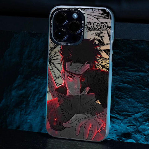Anime Naruto Shisui Uchiha Phone Case Laser - HelloAnimeCases