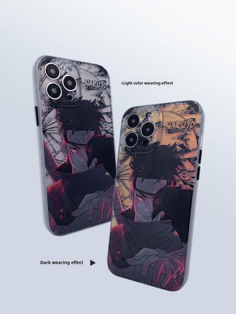 Anime Naruto Shisui Uchiha Phone Case Laser iPhone 16 Series - HelloAnimeCases
