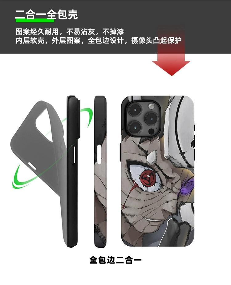 Funda para teléfono con diseño de Naruto Uchiha Obito