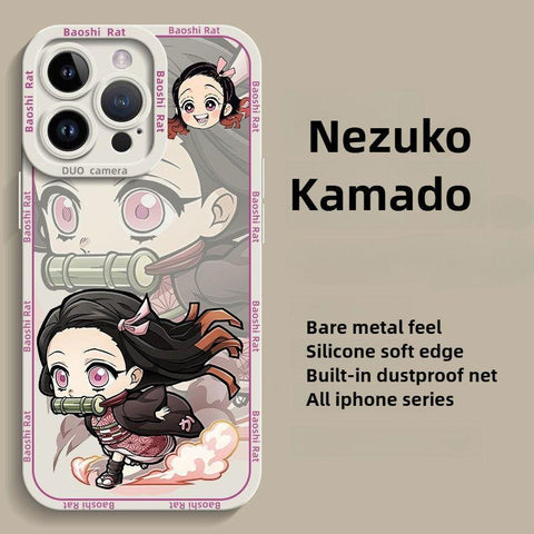 Anime Nezuko Kamado Phone Case - HelloAnimeCases