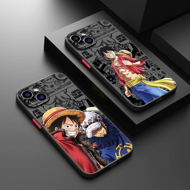 Anime One Pieces Luffy Phone Case Glossy