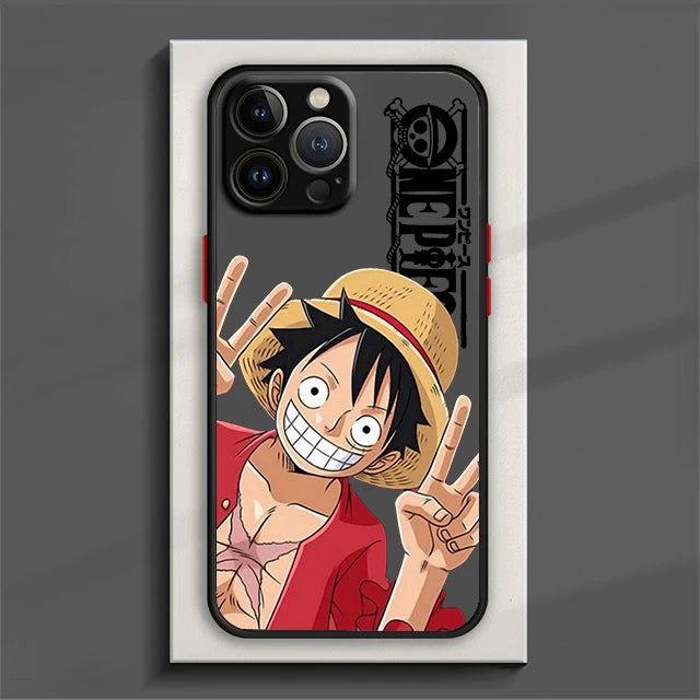 Anime One Pieces Luffy Phone Case Glossy - HelloAnimeCases