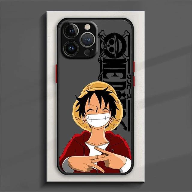 Anime One Pieces Luffy Phone Case Glossy - HelloAnimeCases