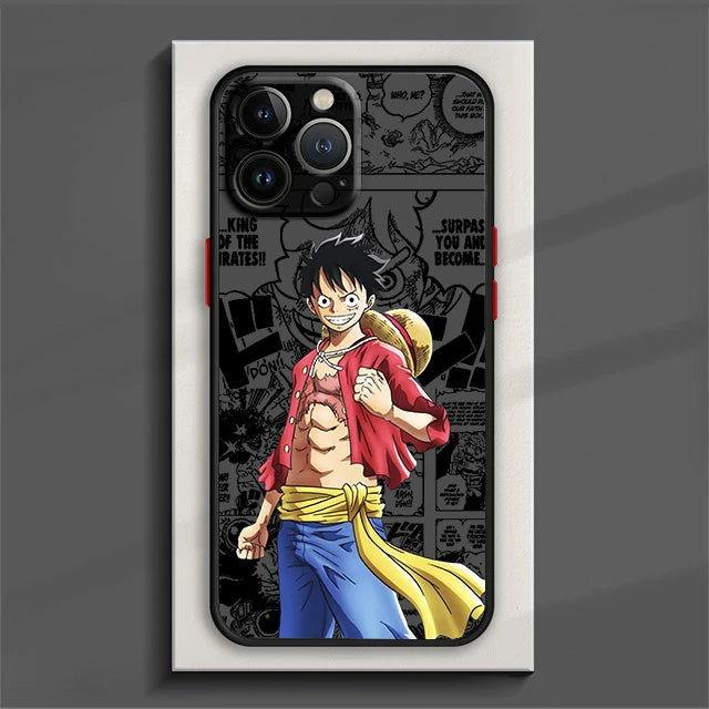 Anime One Pieces Luffy Phone Case Glossy - HelloAnimeCases
