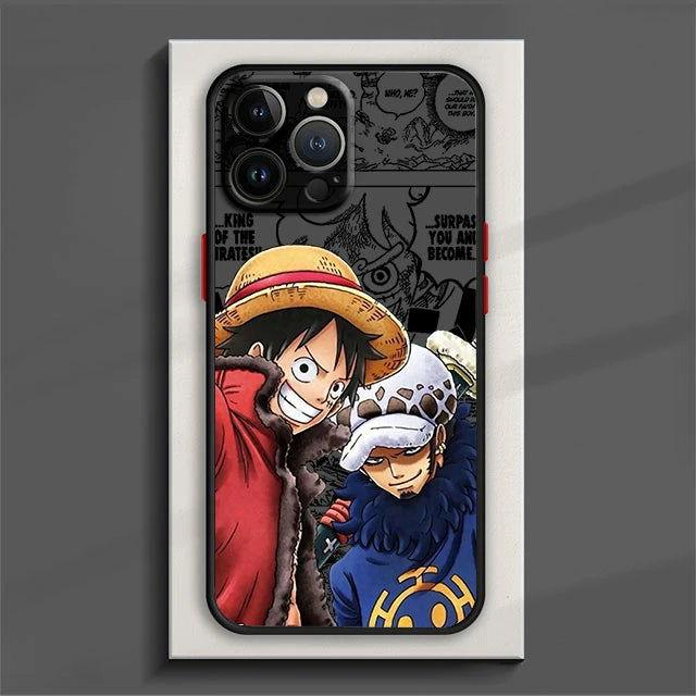 Anime One Pieces Luffy Phone Case Glossy - HelloAnimeCases