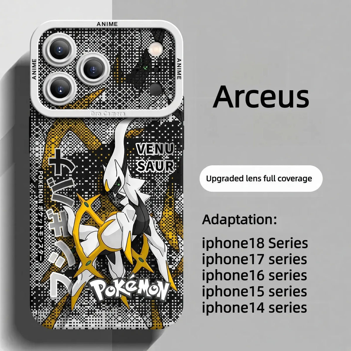 Pokemon Silicone Anime Phone Case for iPhone