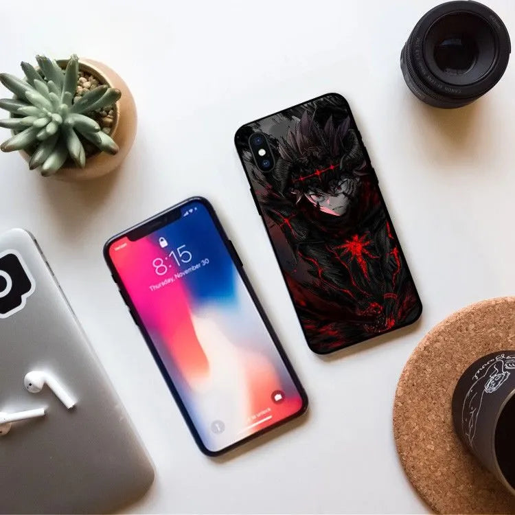 Funda para iPhone con diseño de Asta de Black Clover