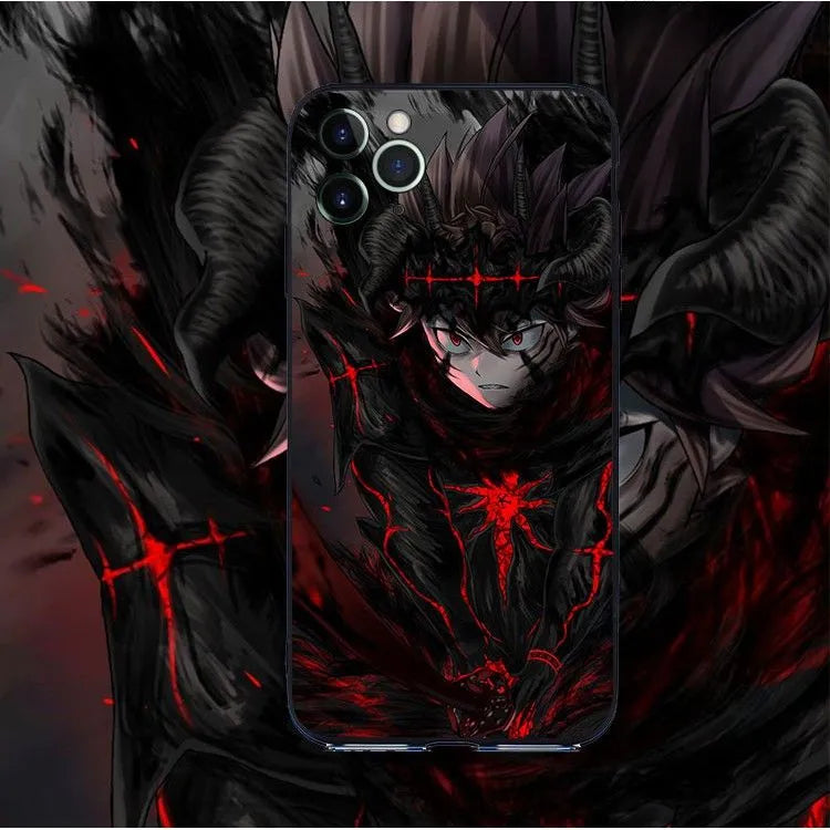 Funda para iPhone con diseño de Asta de Black Clover