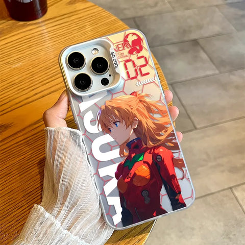 Neon Genesis Evangelion Asuka Phone Case NGE Anime Case