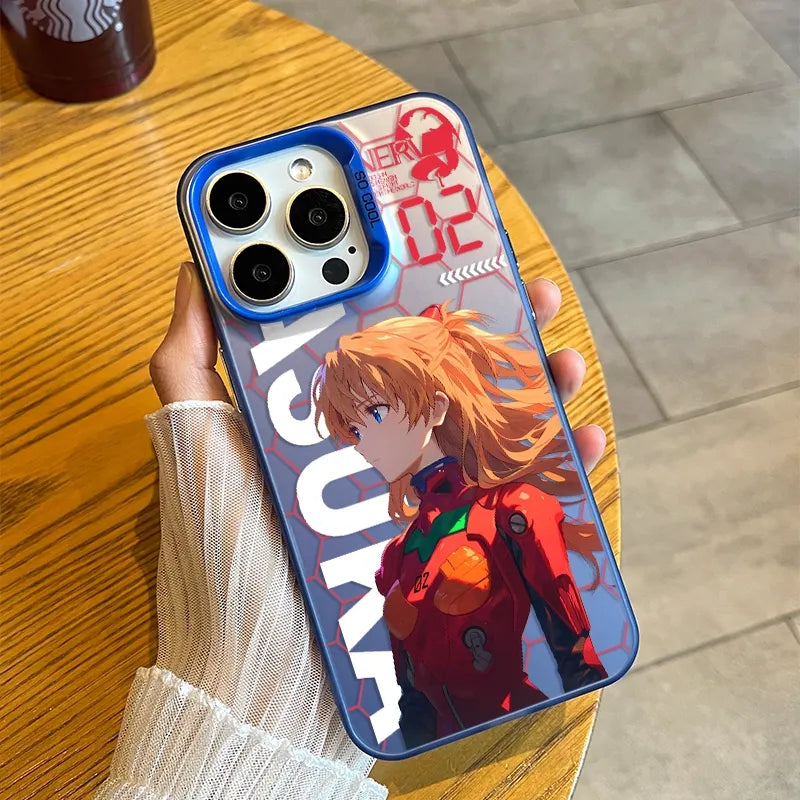 Neon Genesis Evangelion Asuka Phone Case NGE Anime Case