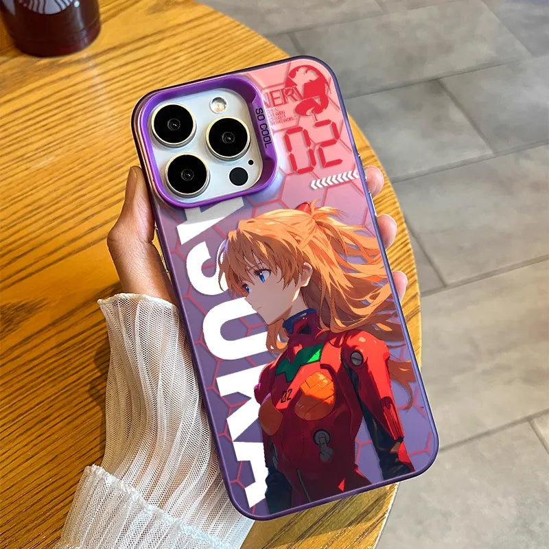 Neon Genesis Evangelion Asuka Phone Case NGE Anime Case