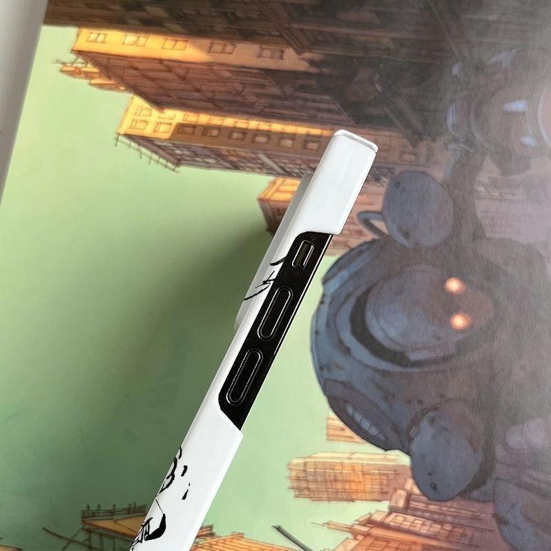 Attack on Titan Phone Case Dark Manga Style - HelloAnimeCases