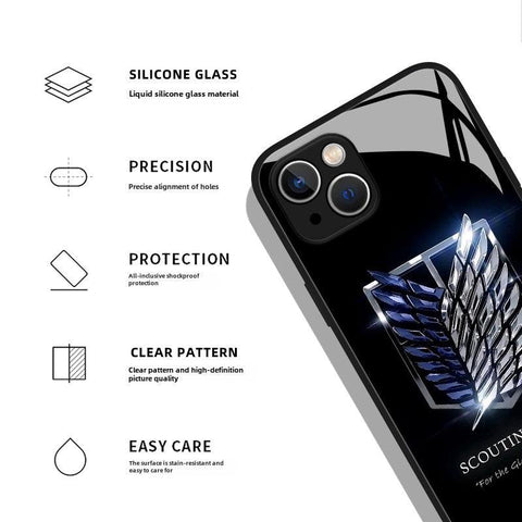 Attack on Titan Phone Case for iPhone 16 Series - HelloAnimeCases