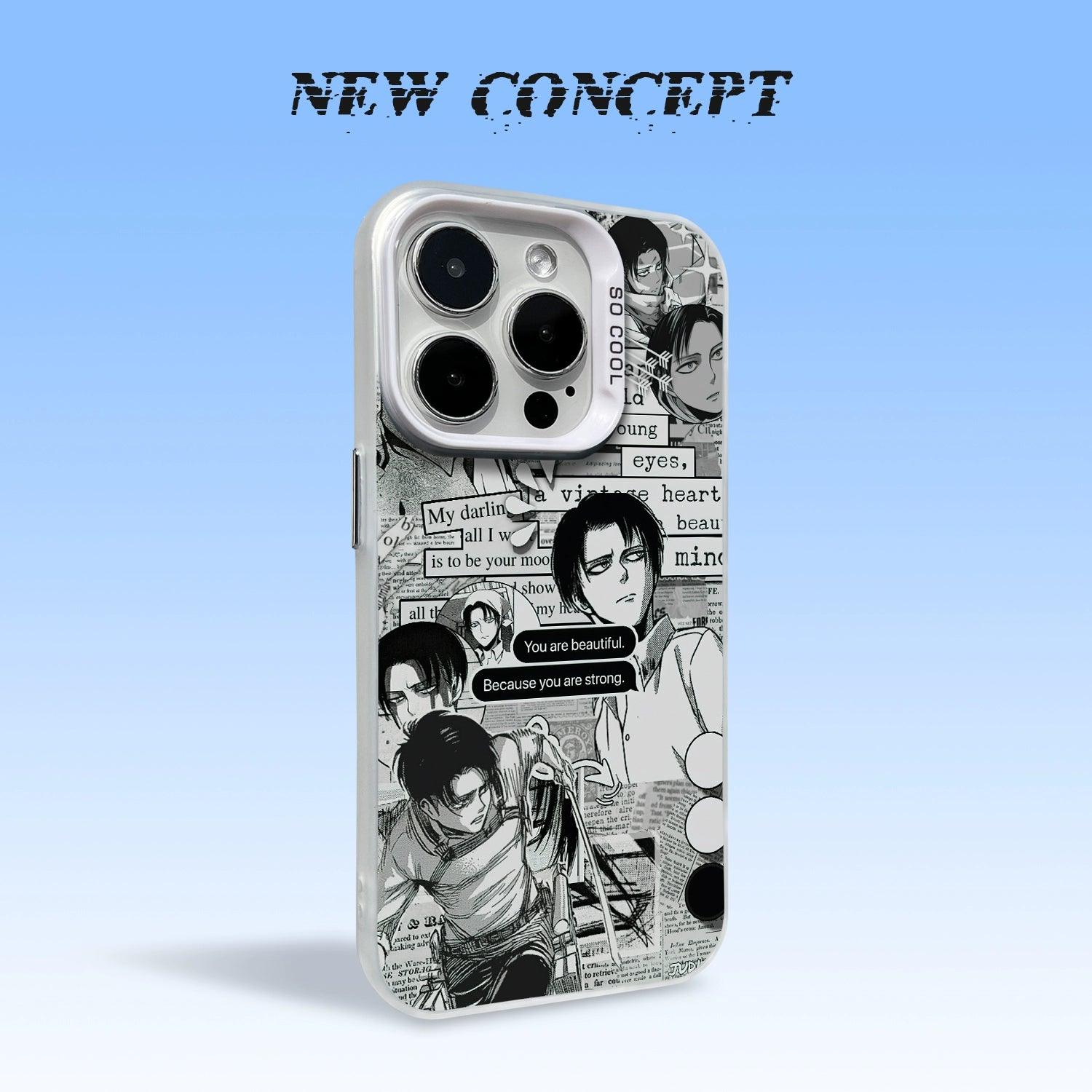 Attack on Titan Soft Anime Phone Case for Iphone - HelloAnimeCases