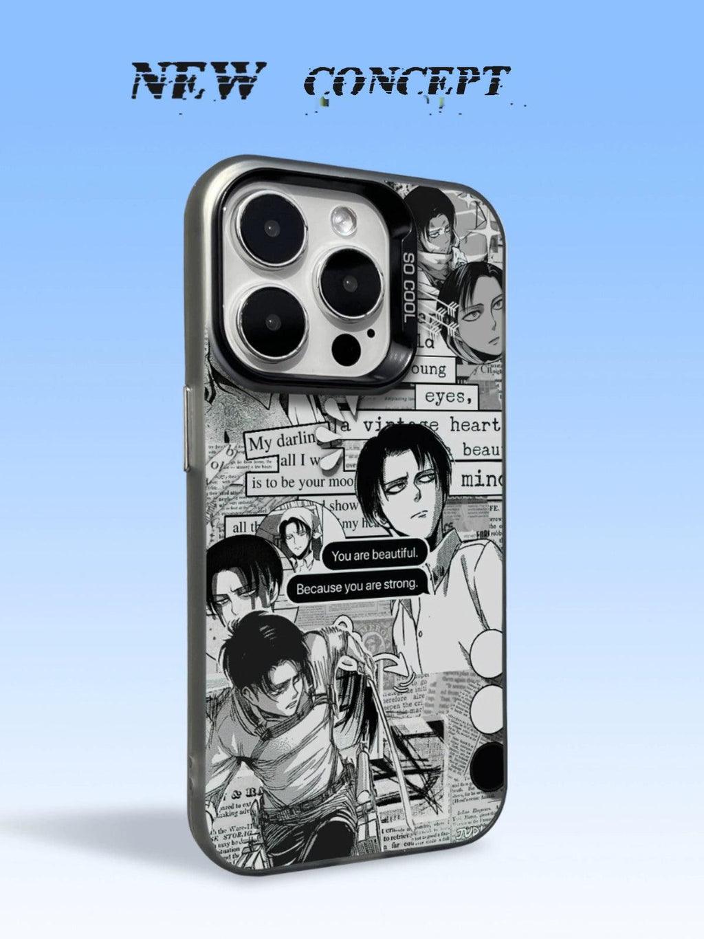 Attack on Titan Soft Anime Phone Case for Iphone - HelloAnimeCases