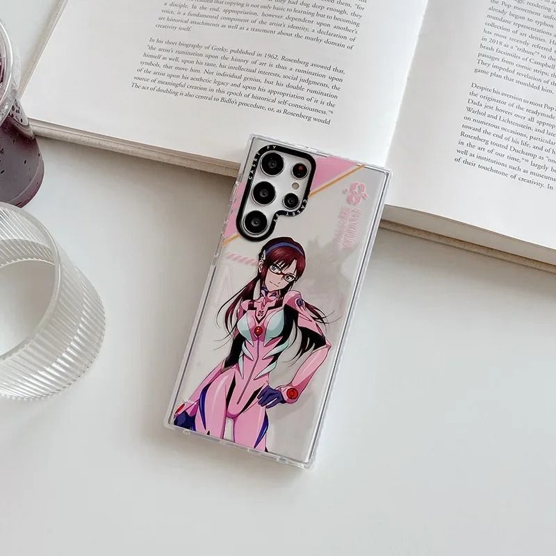 Neon Genesis Evangelion TPU Clear Soft Cover for Samsung Phones
