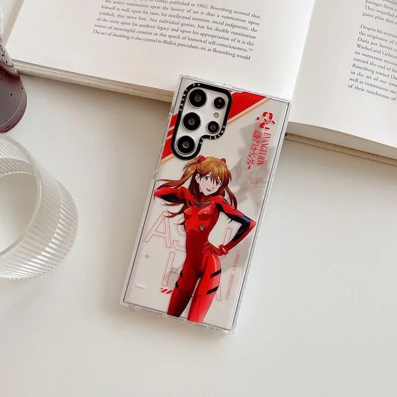 Neon Genesis Evangelion TPU Clear Soft Cover for Samsung Phones
