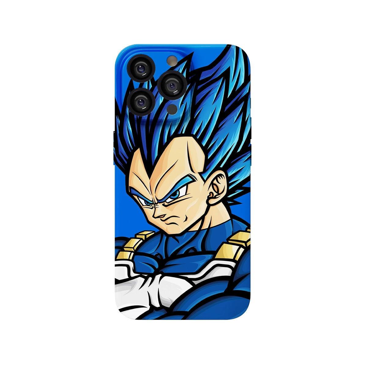 Blue Vegeta Anime Case iPhone - HelloAnimeCases