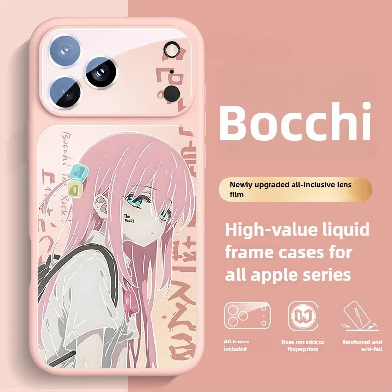 Bocchi the Rock! Matte Clear Anime Phone Case